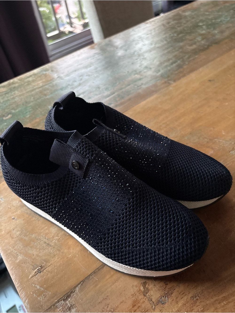Carvela Women's Janeiro Sneaker, Navy 8US